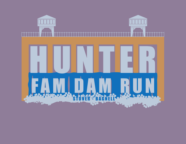 Hunter Fam Dam Run Multi Color T-Shirt