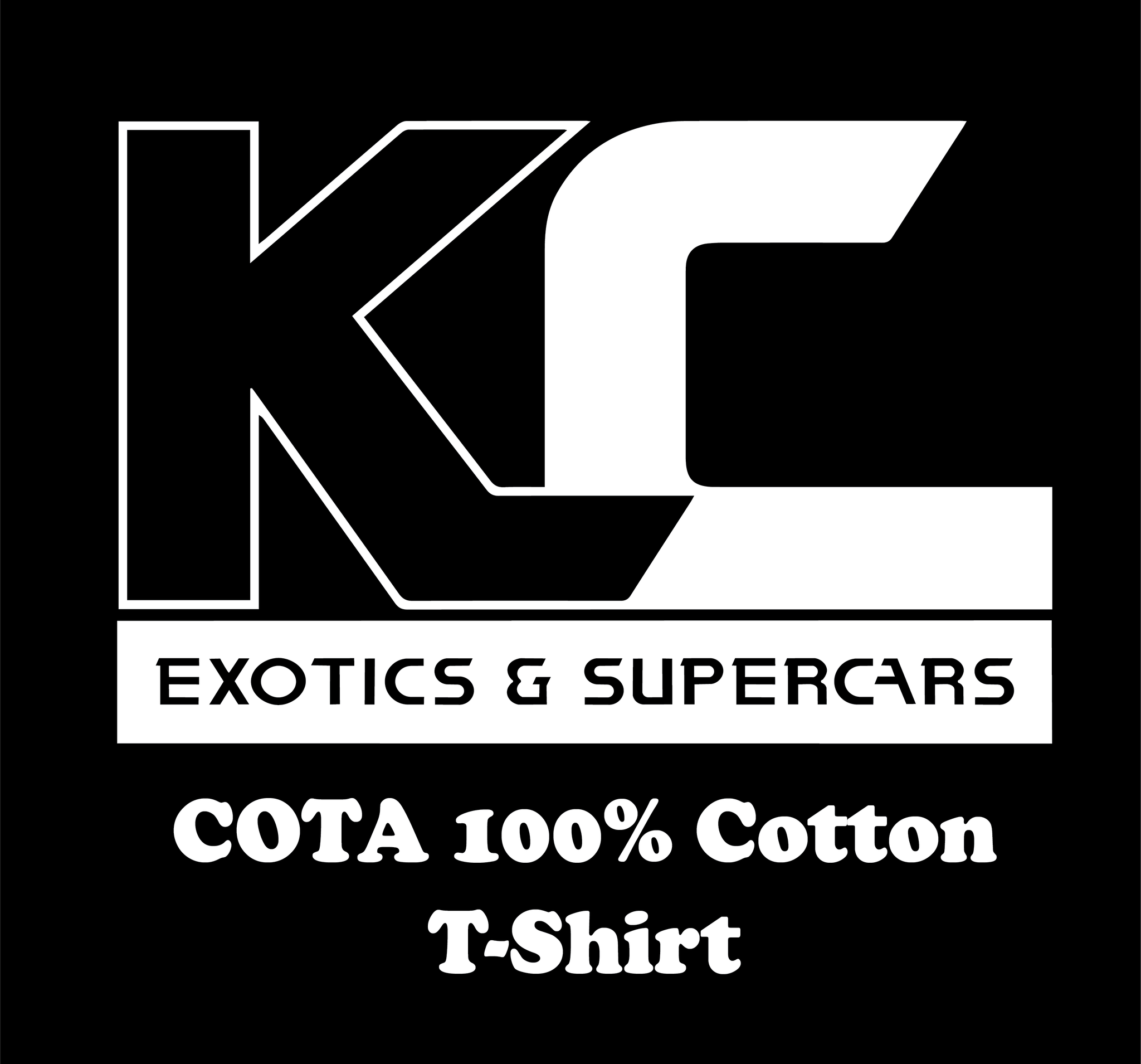 KC Exotics and Supercars Club COTA T-Shirt 100% Cotton