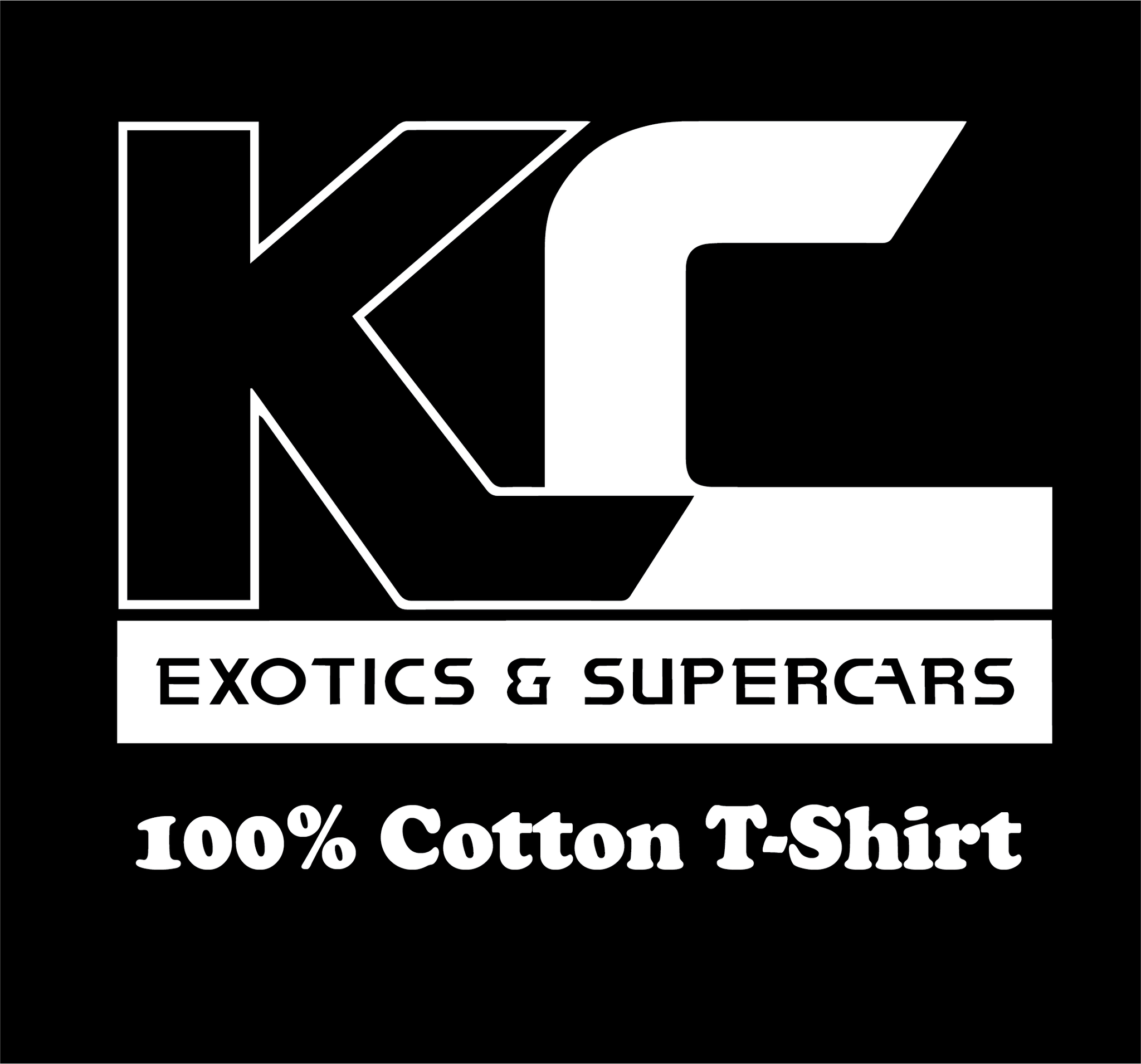 KC Exotics and Supercars Club T-Shirt 100% Cotton