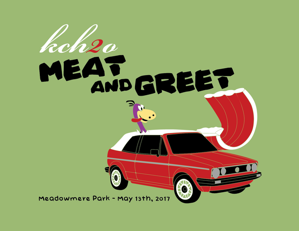 KCH2O Meat and Greet 2017 Multi Color T-Shirt