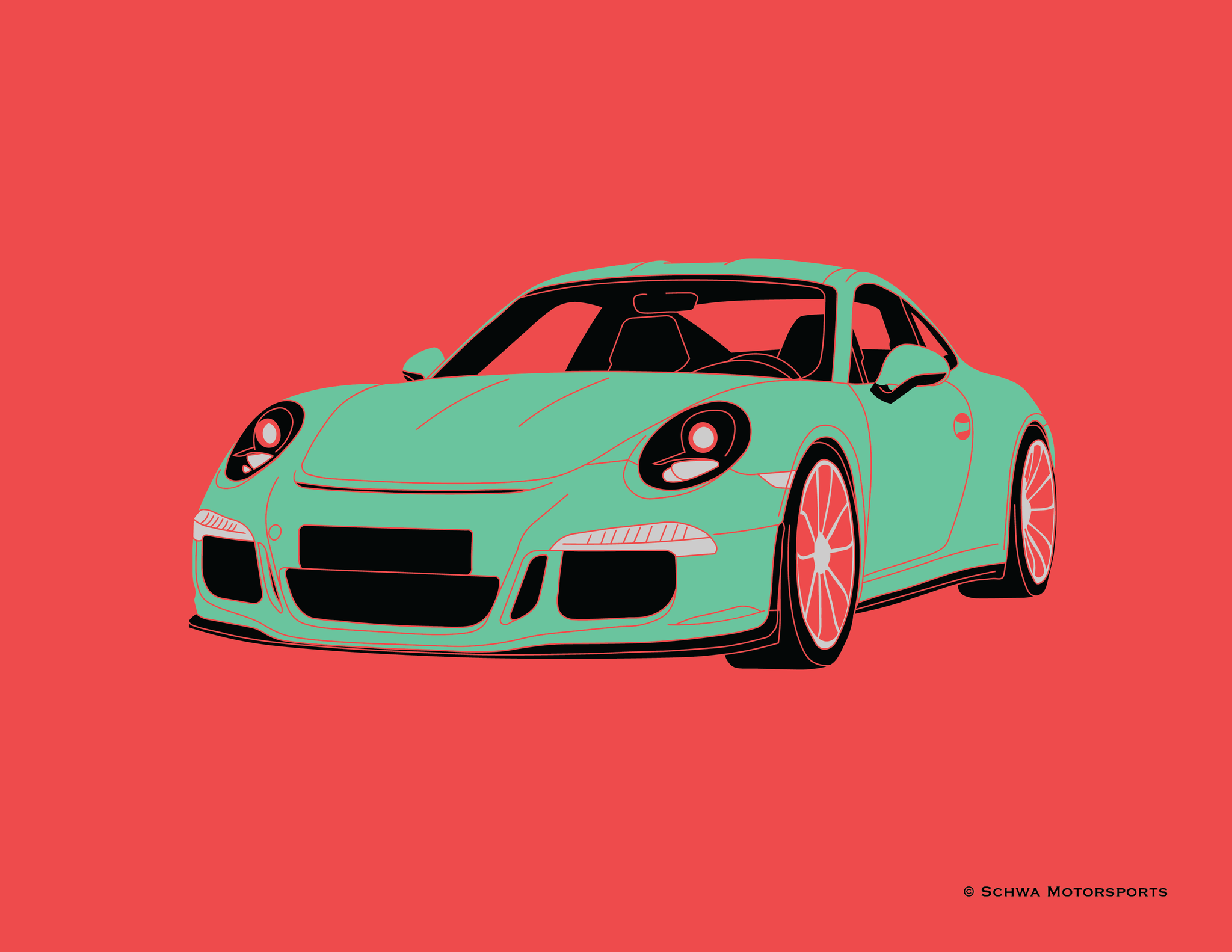 Download Porsche 911 Anime Edition for GTA San Andreas