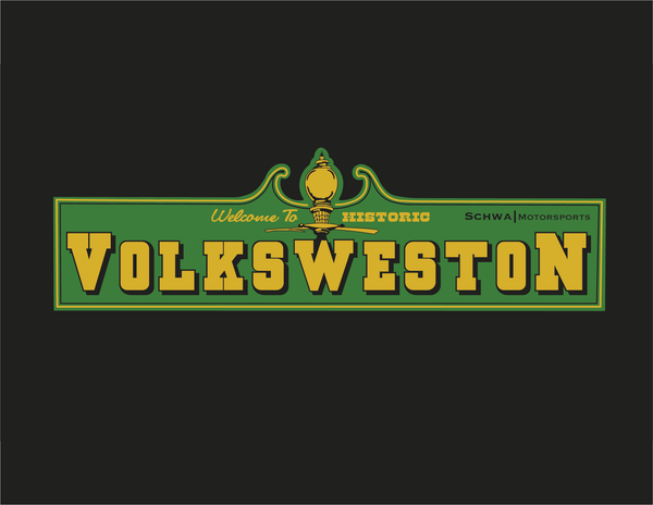VolksWeston Show Welcome Sign Multi Color T-Shirt